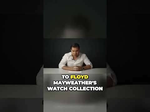 Floyd Mayweathers Dazzling Diamond Watch Collection will Leave You Speechless