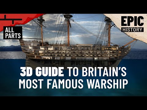 3D Guide to Britain&#039;s Most Famous Warship - HMS Victory