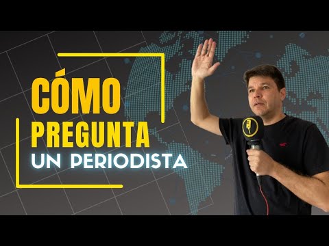 ⁉️ Cómo PREGUNTAR en una RUEDA DE PRENSA | Cómo pregunta un PERIODISTA Deportivo