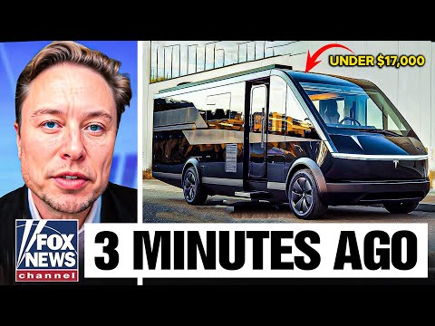 Elon Musk Reveals Tesla 2025 Motorhome for UNDER $17,000